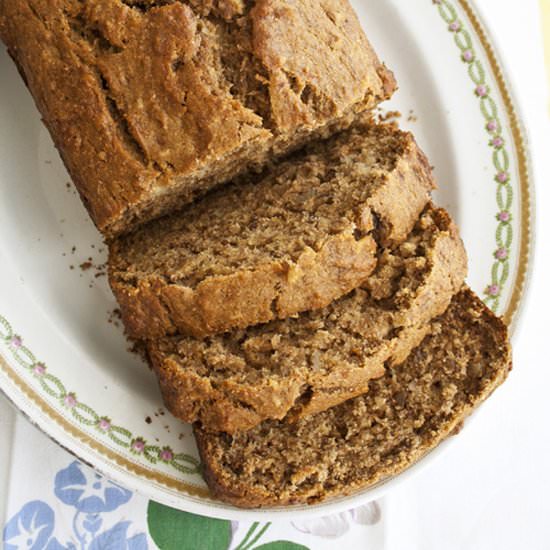 Whole Wheat Honey Banana Bread - Recipe photo by nancyc