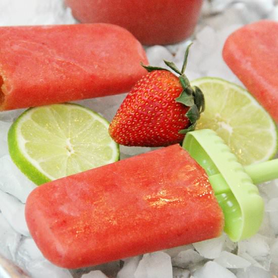 Agua Fresca Popsicles - Recipe photo by BitznGiggles