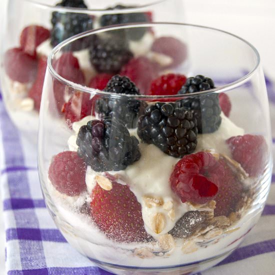 Healthy Yoghurt Trifle - Recipe photo by FoodStyleCoach