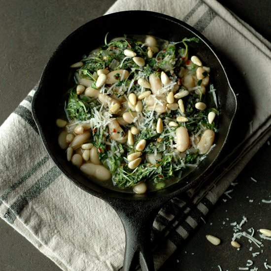 Micro Greens & Beans - Recipe photo by alocalchoice