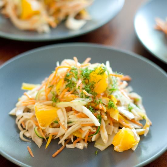 Salad with Orange and Fennel - Recipe photo by Eitjekookt