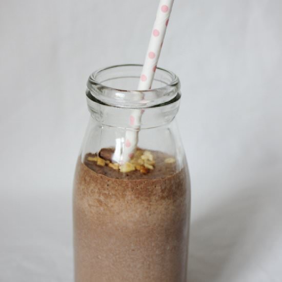 Chocolate Peanut Butter Milkshake - Recipe photo by bakingwithgab