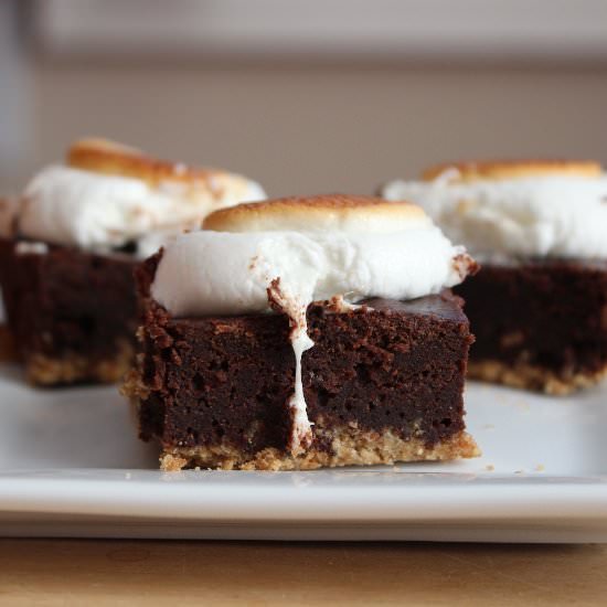 Skinny Smores Brownies - Recipe photo by 360familynutrition