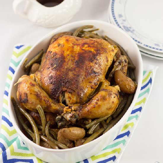 5-Ingredient Chicken with Veggies - Recipe photo by roxyskitchen