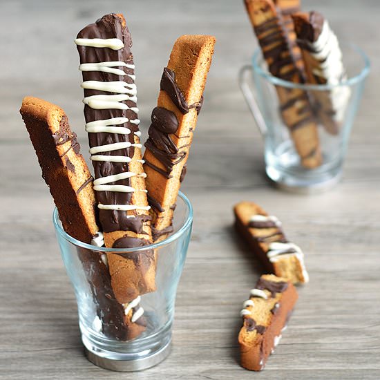 Paleo Chocolate Chip Biscotti - Recipe photo by Paleo Fondue