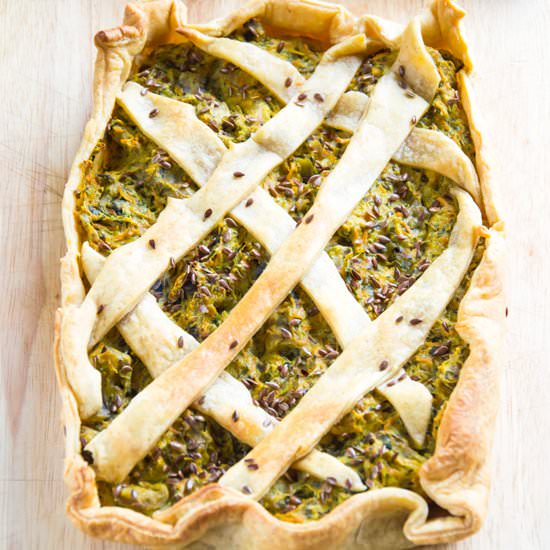 Savoury Vegetable Pie - Recipe photo by italicana kitchen