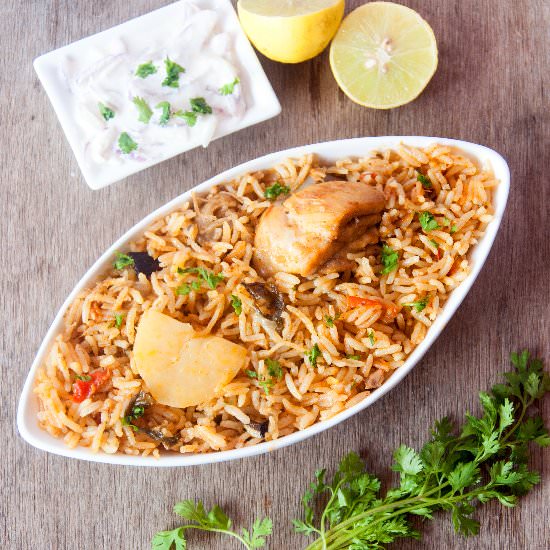 Chicken Briyani - Recipe photo by Salma Navin