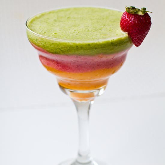 Layered Smoothie - Recipe photo by The Body Department