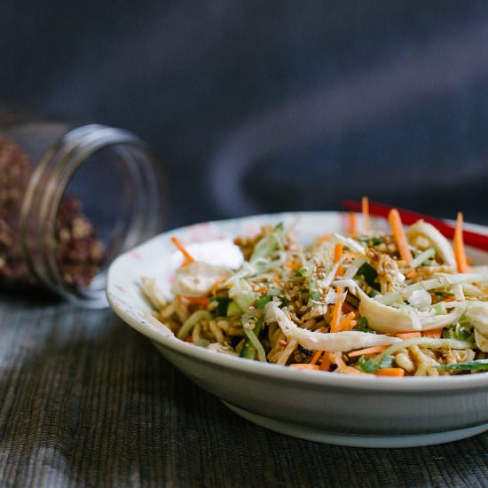 Sichuan Cold Noodles - Recipe photo by Cultural Chromatics