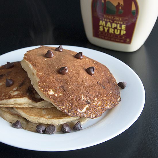Chocolate Chip Pancakes - Recipe photo by solanos kitchen