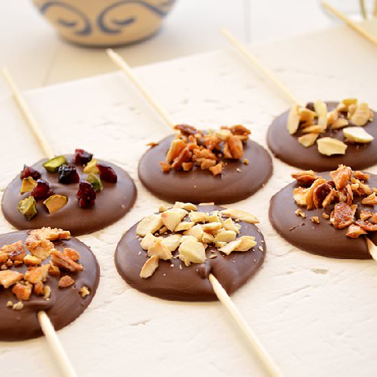 Chocolate Lollipops - Recipe photo by Bocadinhos de Acucar