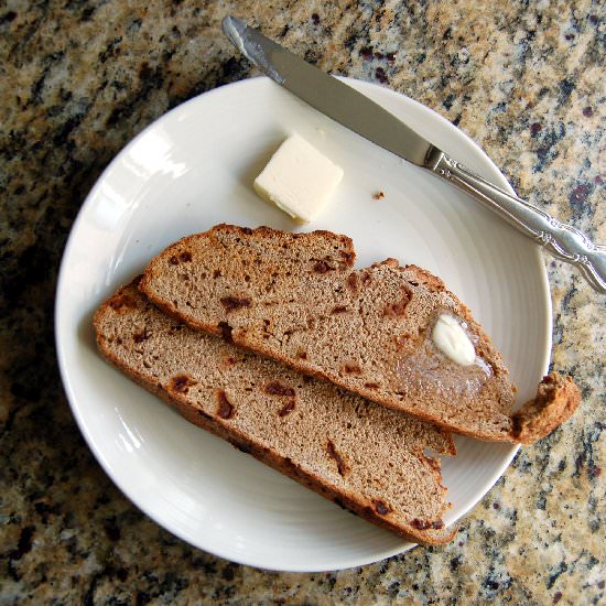Soda Bread with Dried Cherries - Recipe photo by chiccaskitchen