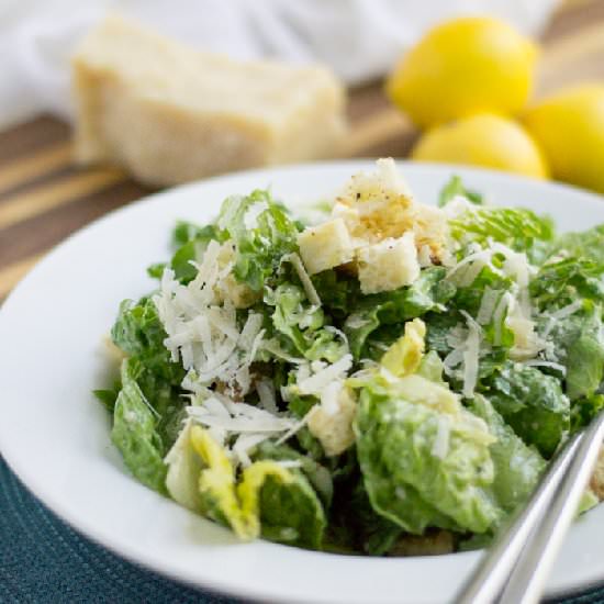 Caesar Salad - Recipe photo by GourmetMommy
