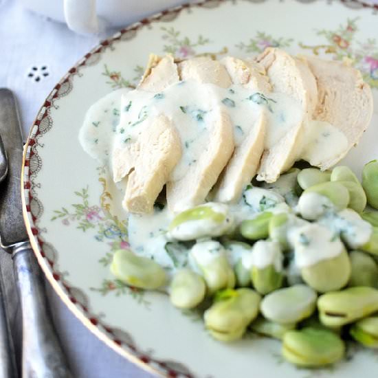 Parslied Bread Sauce - Recipe photo by theviewfromgreatisland