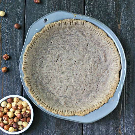 Paleo Hazelnut Pie Crust - Recipe photo by EverydayMaven