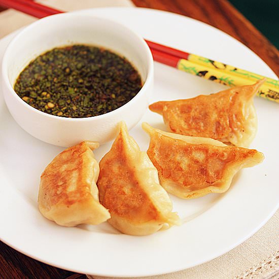 Pork Pot-Stickers - Recipe photo by CookandBeMerry
