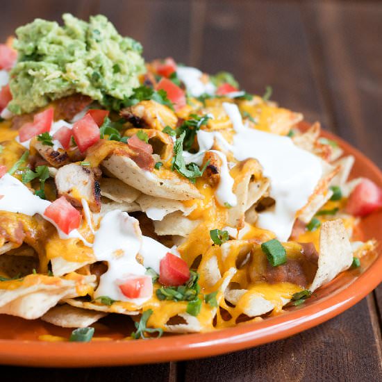 Grande Nachos - Recipe photo by Delights of Culinaria