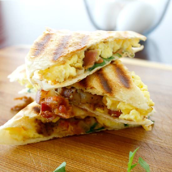 Breakfast Quesadilla - Recipe photo by thecravegallery