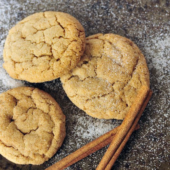 Peanut Butter & Cinnamon Cookies - Recipe photo by deflouredbaker