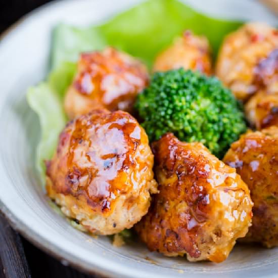 Teriyaki Chicken Meatballs - Recipe photo by Just One Cookbook