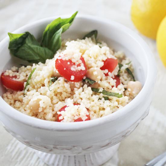 Spring to Summer Couscous Salad - Recipe photo by ArtsCrackers