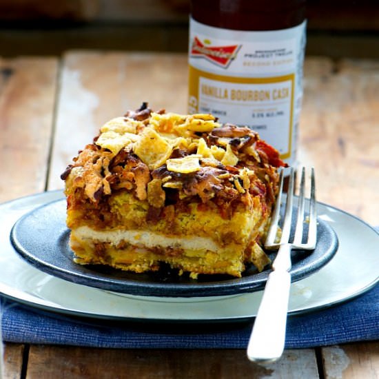 Easy Vegan Taco Cornbread Casserole - Recipe photo by NamelyMarly