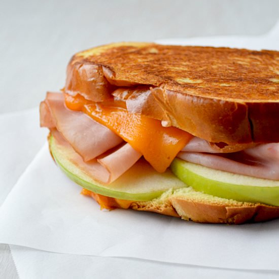 American Pie Grilled Cheese - Recipe photo by kitchengidget
