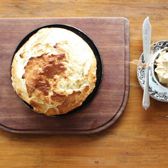 Aussie damper + brown sugar butter - Recipe photo by bakingwithgab