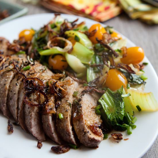 Butter-bathed Pork Tenderloin - Recipe photo by kitchen serendipity