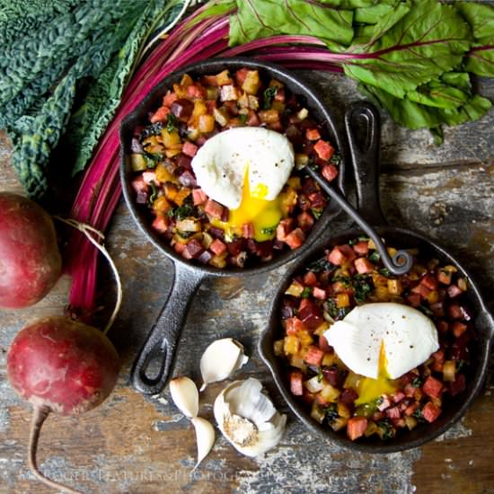 Monica's Red Flannel Hash - Recipe photo by lostrecipesfound