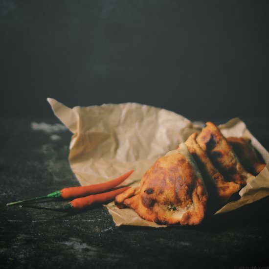 Breakfast Samosas - Recipe photo by abrowntable