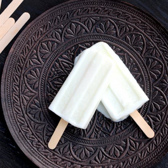 Spiced Buttermilk Ice Pops - Recipe photo by manjumahadevan