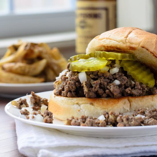 Iowa Loose Meat Sandwich - Recipe photo by The Spice Kit Recipes