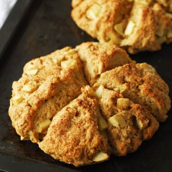 Cinnamon Apple Scones - Recipe photo by aducksoven