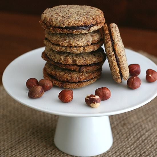 Chocolate Hazelnut Sandwich Cookies - Recipe photo by fooddreamer