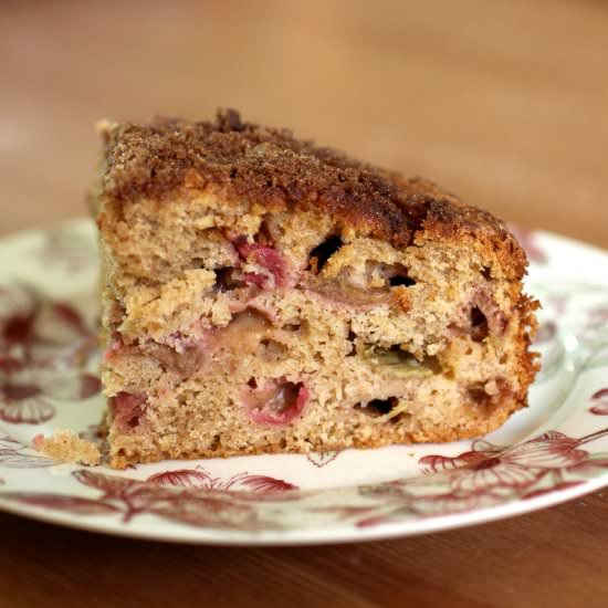 Rhubarb Cake - Recipe photo by JohannaGGG