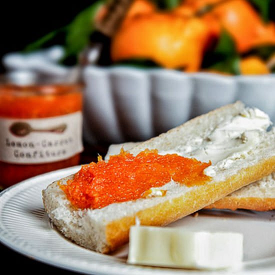 Lemon Carrot Confiture - Recipe photo by SisBoomBlog