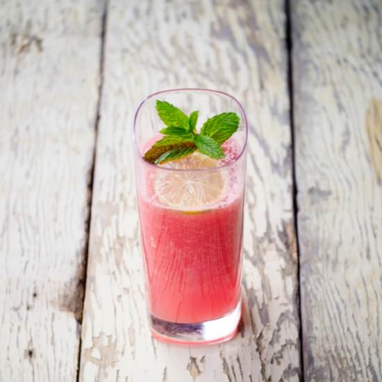 Watermelon and Lime Agua Fresca - Recipe photo by gardenbetty