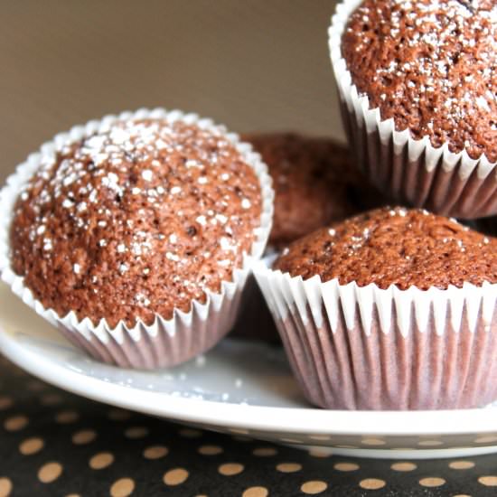 Chocolate Mini Muffins - Recipe photo by itsprettynice