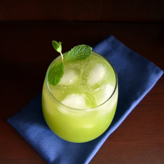 Cucumber Agua Fresca - Recipe photo by Happily Spiced