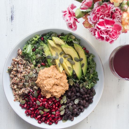 Marinated Kale Salad - Recipe photo by deliciouslyella