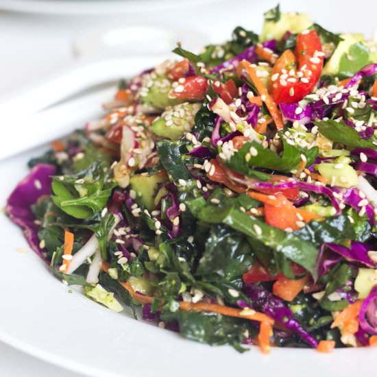 Detox Salad with Lemon Dressing - Recipe photo by Prepgreen