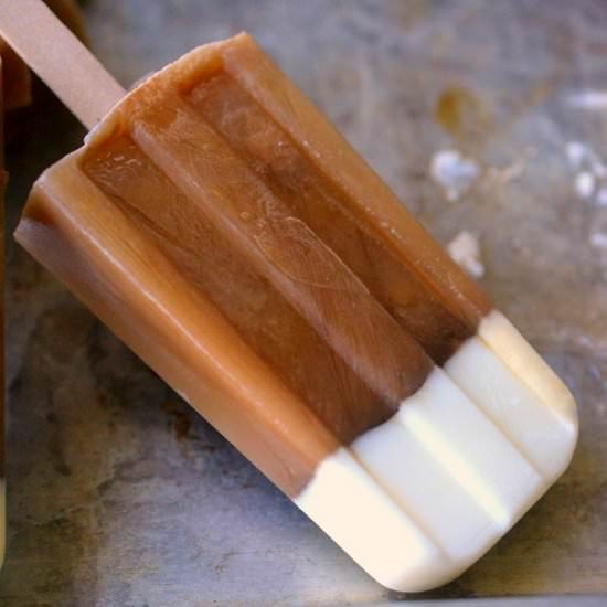 Iced Coffee Popsicles - Recipe photo by theviewfromgreatisland