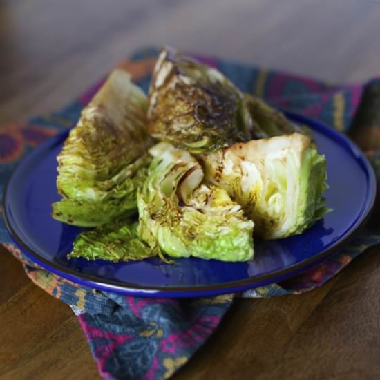 Grilled Cabbage - Recipe photo by Pilarh