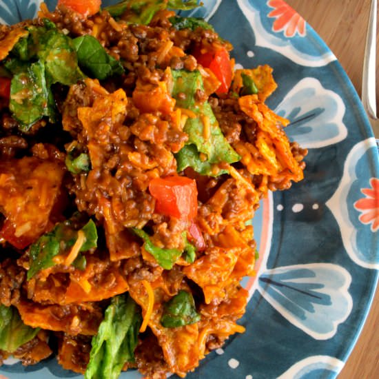 Doritos Taco Salad - Recipe photo by pumpkinnspice
