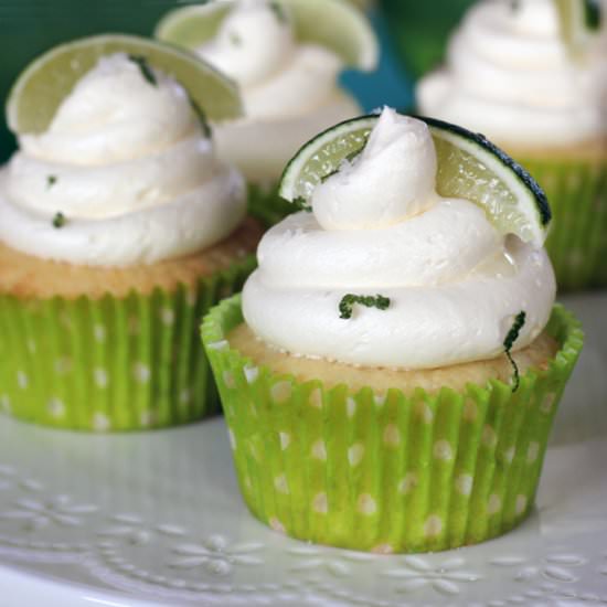 Margarita Cupcakes with Sea Salt - Recipe photo by beckysuebakes