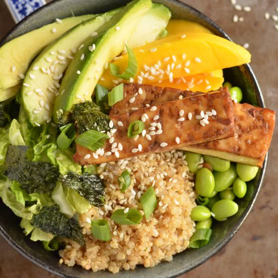 Quinoa Sushi Bowl - Recipe photo by coffeeandquinoa