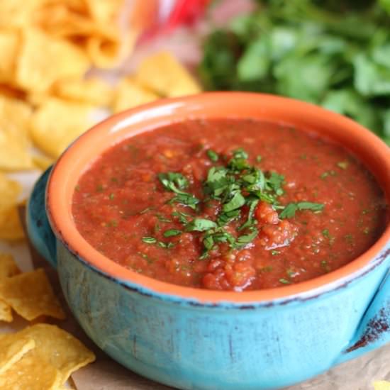 Easiest Salsa Around - Recipe photo by cakefordinner