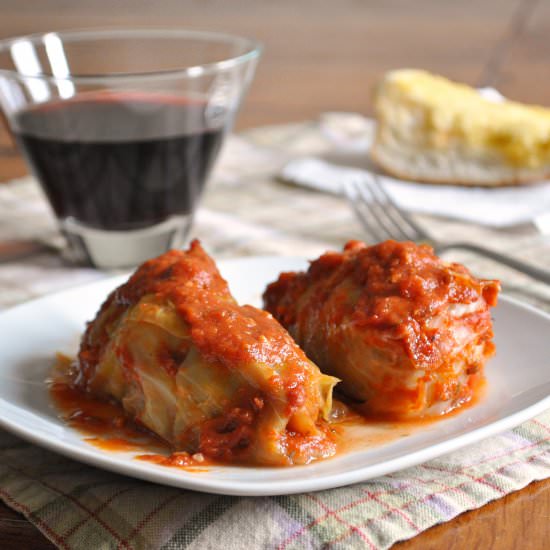 Stuffed Cabbage Rolls - Recipe photo by Little B Cooks