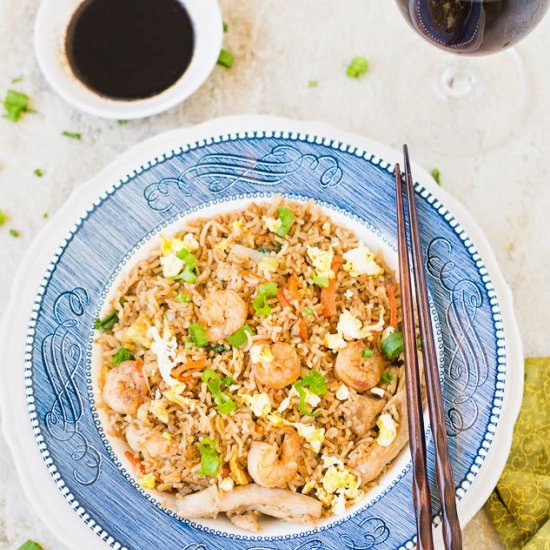 Chinese Mixed Fried Rice - Recipe photo by Rumela
